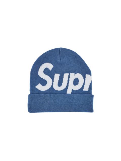Supreme Supreme Big Logo Beanie 'Slate'