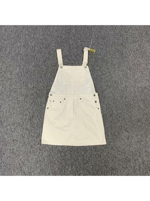 Prada Prada Mini Denim Overalls Dress