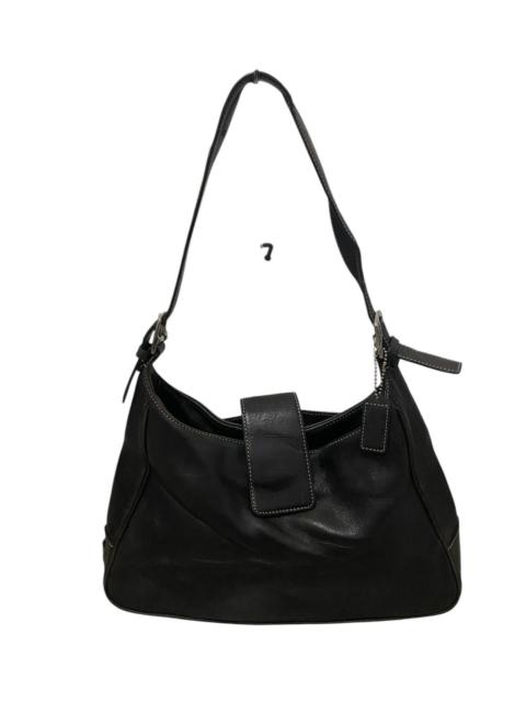 Vintage Coach Hampton Hobo Bag Cowhide Leather