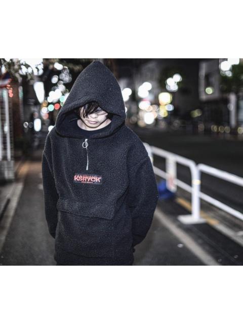 Other Designers Japanese Brand - KRYCLOTHING “Near Death” Fleece Half-Zip Hooded