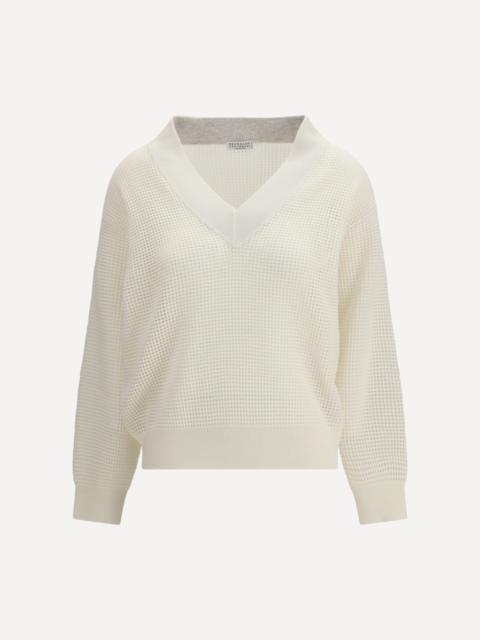 Brunello Cucinelli Cashmere net Sweater