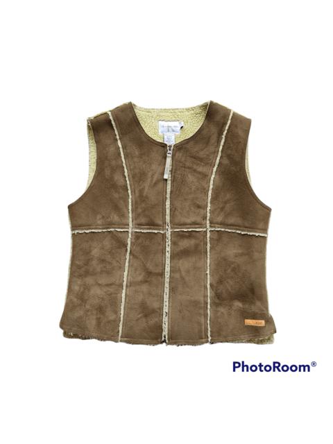 Other Designers Calvin Klein Jeans Velvet Country Vest