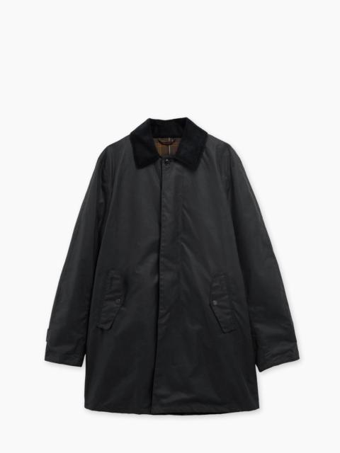 Barbour BARBOUR X BARACUTA CAR COAT TYNE WAXED NAVY
