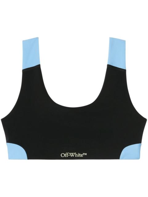 Off-White Off-White Women Logo Colorblock Bra
