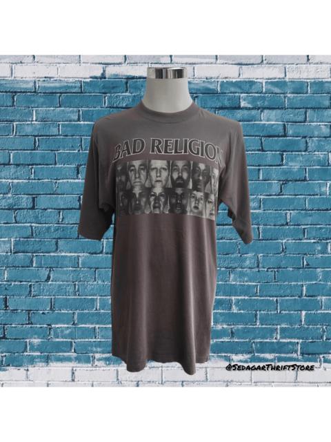 Vintage BAD RELIGION The Grey Race 90's Punk T-shirt