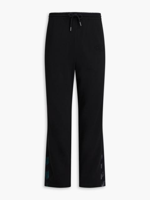 Missoni Striped French cotton-terry sweatpants