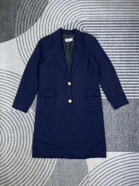 Other Designers Vintage Marella Navy Colour Double Button Long Blazer