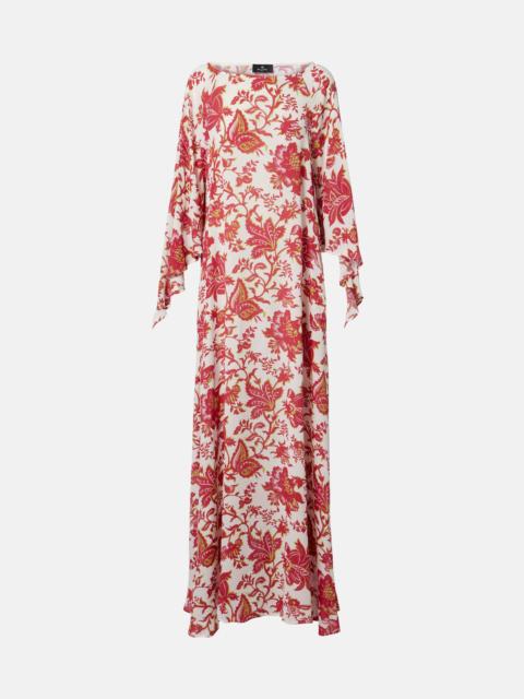 Etro Floral maxi dress