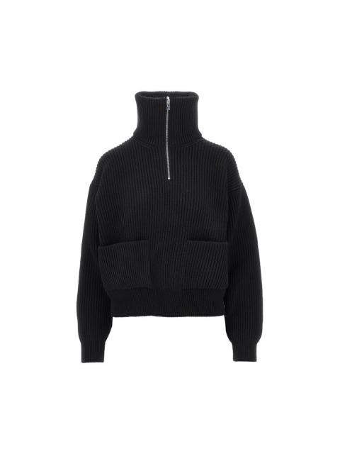 Alaïa Alaia Women Wool And Cashmere Trucker Sweater