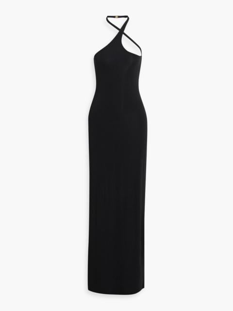 NILI LOTAN Manette cutout jersey maxi dress