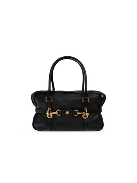 Burberry BURBERRY Black Leather Bag New & Authentic
