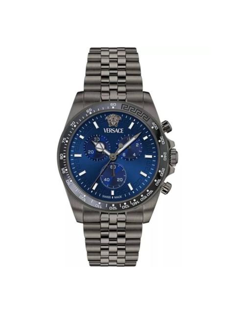 VERSACE Versace Greca Chrono Wave Quartz Blue Dial Men's Watch VE0H00625