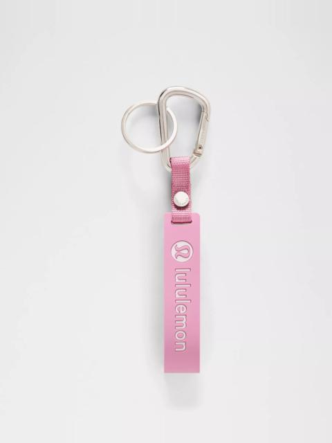 lululemon Silicone Keychain
