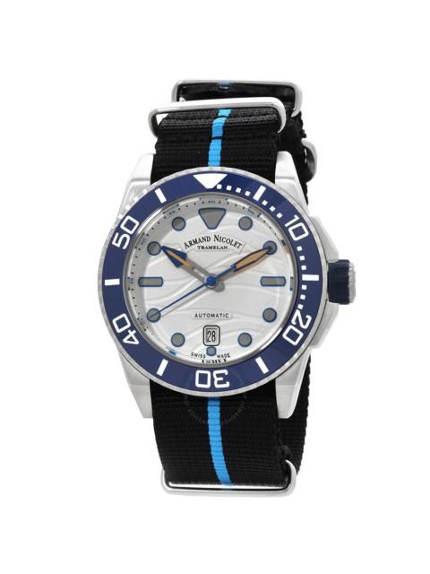 Other Designers Armand Nicolet JSH Automatic White Dial Men's Watch A480PGU-AU-BN24480AANU