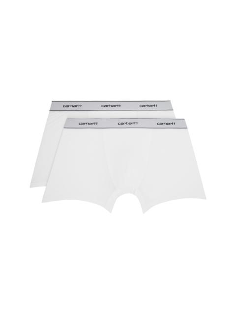 Carhartt Two-Pack White Cotton Boxers