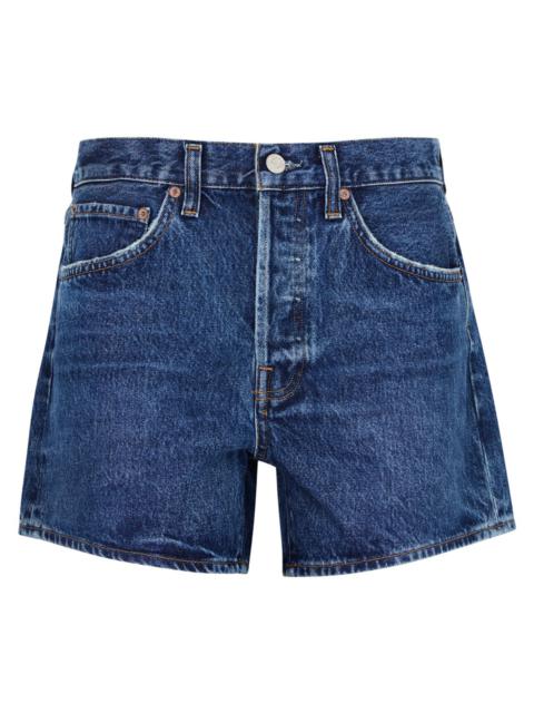 Agolde Parker Distressed Denim Shorts
