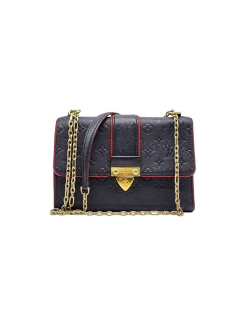 Louis Vuitton Saint Sulpice PM LV Empreinte Leather Crossbody Bag Blue GHW