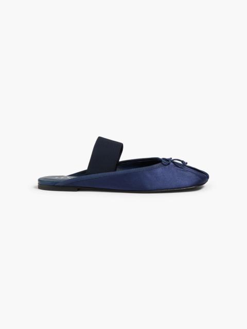 3.1 Phillip Lim Bow-detailed satin slippers