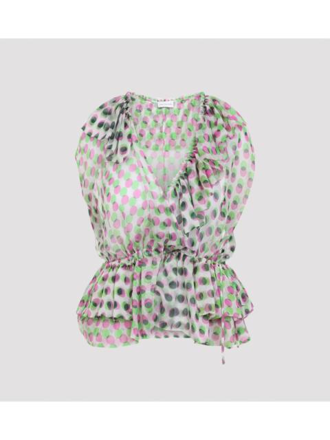 Dries Van Noten Dries Van Noten Cally Polka Dots Top