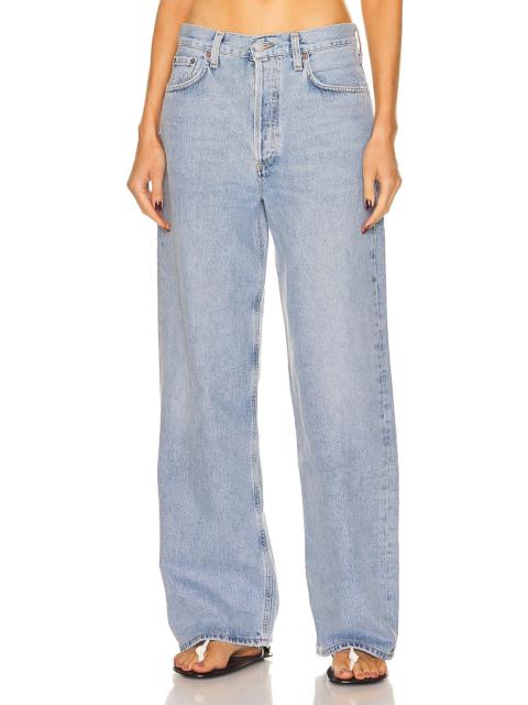 AGOLDE Low Rise Baggy