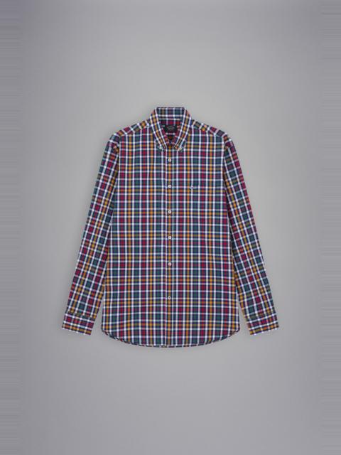 Paul & Shark MULTICOLOUR CHECK COTTON SHIRT