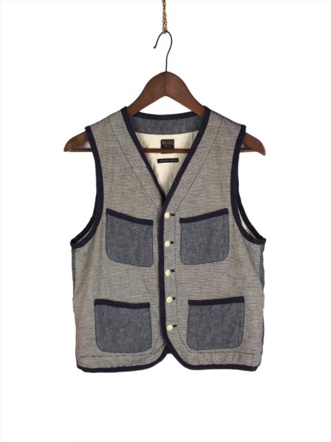 Other Designers Vintage - BEAMS japan fabric casual vest