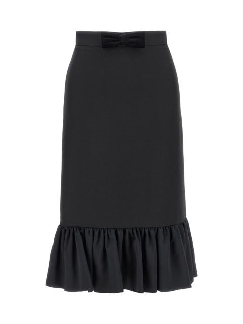 Valentino Garavani Crepe Couture Skirt