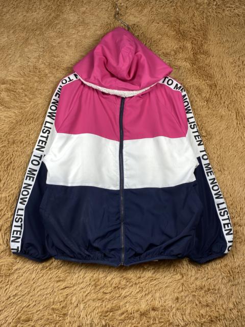 Other Designers Japanese Brand - Vintage Required Reversible Tape on Sleeve Jacket J1645