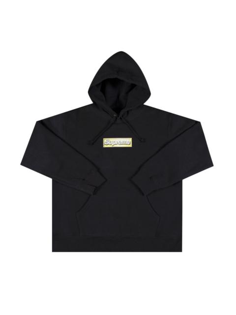 Supreme Supreme Bling Box Logo Hooded Sweatshirt 'Black'