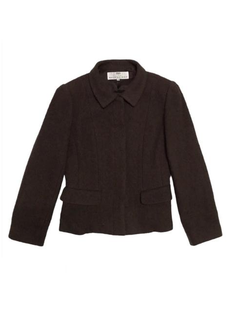 BALENCIAGA Balenciaga La Mode Paris Wool Women Jacket Made in Japan