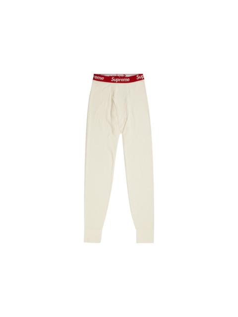 Supreme Supreme Hanes Thermal Pant (1 Pack) FW19 Natural