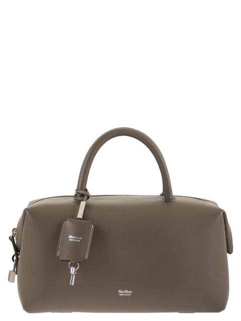 Max Mara Maxmara Women Holdallm - Medium Satchel In Natural Leather