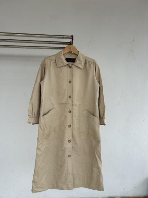 SAINT LAURENT Yves Saint Laurent Vintage Trech Coat Beige