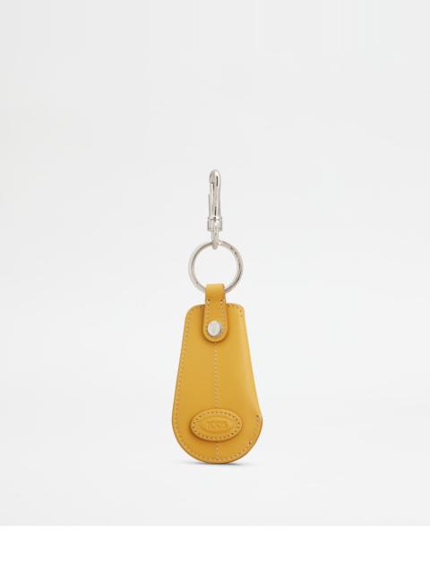 Tod's KEY HOLDER IN LEATHER WITH SHOEHORN