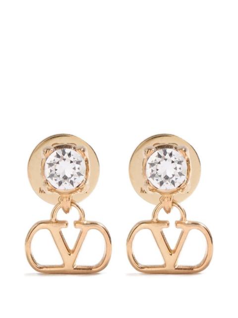 Valentino Valentino Garavani Women Vlogo Signature Strass Earrings