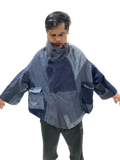 Other Designers Japanese Brand - Moyuru Denim Panel Coat Kapital Style