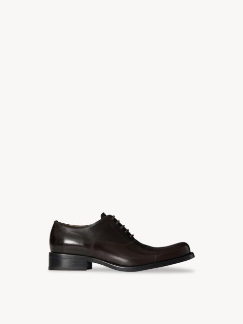 The Row Kai Derby Shoe in Leather
