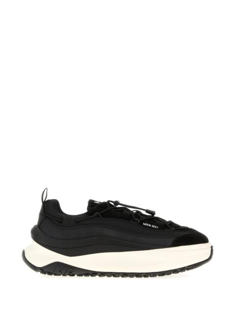 MOON BOOT Black fabric Moon247 sneakers