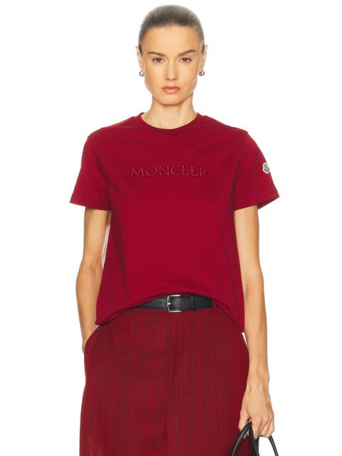 Moncler Short Sleeve T-shirt