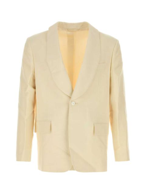 BODE Bode Men Cream Viscose Blend Blazer