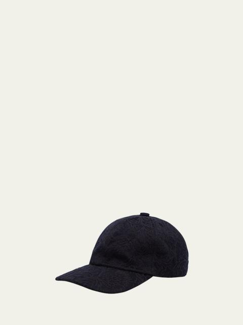 Loro Piana Embroidered Baseball Cap