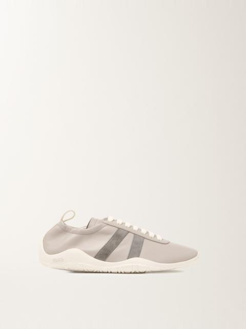 FABIANA FILIPPI Vintage wave sneakers in nappa leather and suede