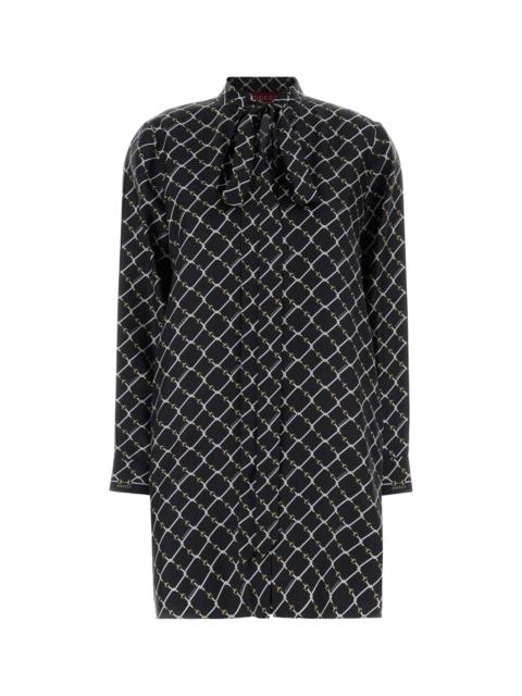 GUCCI Gucci Women Printed Silk Mini Dress
