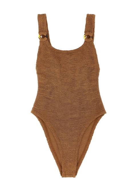 Hunza G 'Domino' one-piece swimsuit