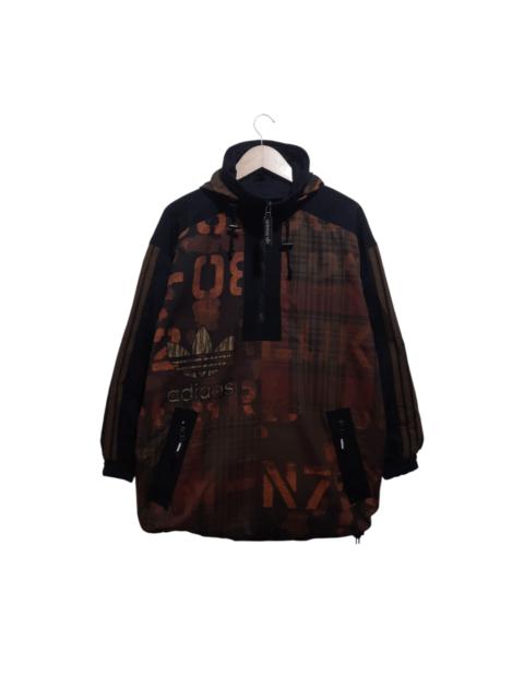 adidas Vintage 80s Adidas by Descente Halfzip Ski Jacket