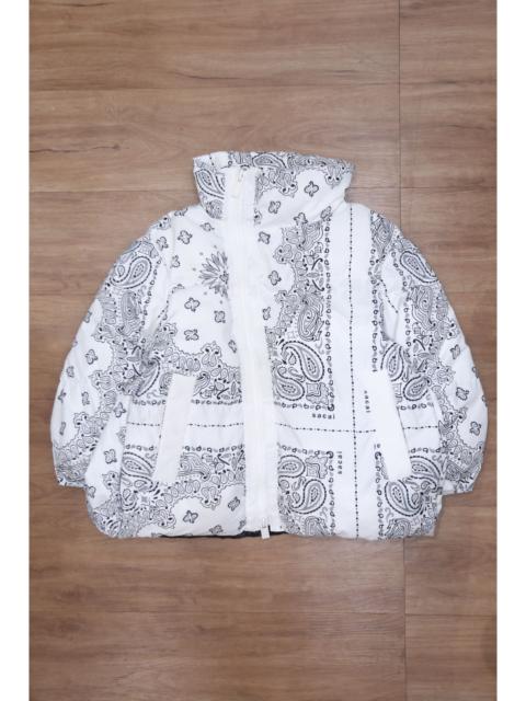 sacai Sacai - S/S 22 - Bandana-Print Down Jacket