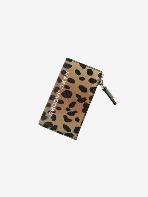 Marc Jacobs MARC JACOBS - Women Cheetah Bold Slg Medium Flat Wallet