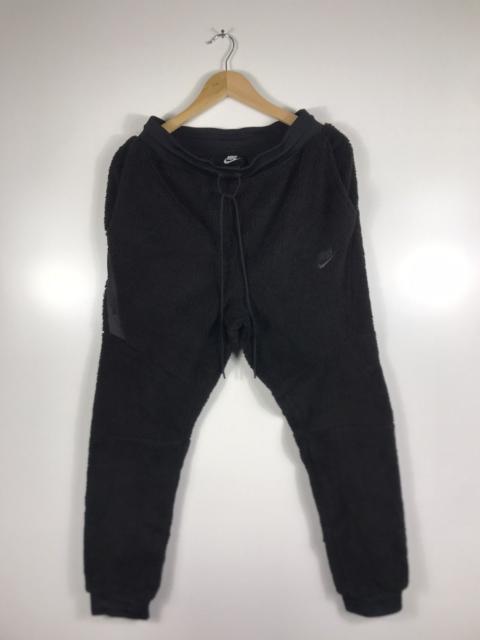 🔥Nike Embroidered Sherpa Fleece Zipper Sweatpants