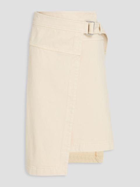 3.1 Phillip Lim Denim wrap skirt