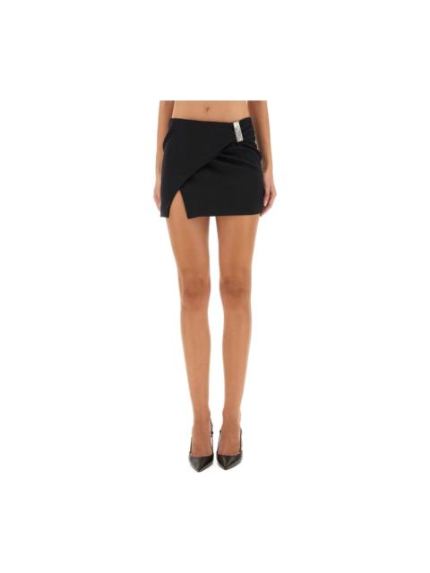 THE ATTICO Mini Crossover Skirt